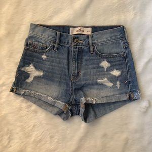 Hollister jean shorts